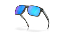 Oakley HOLBROOK OO 9102 Smoke Grey Opal/Prizm Sapphire 55/18/137 men Sunglasses