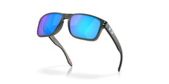 Oakley HOLBROOK OO 9102 Smoke Grey Opal/Prizm Sapphire 55/18/137 men Sunglasses